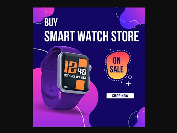 Smart Watches Ecommerce Website Business