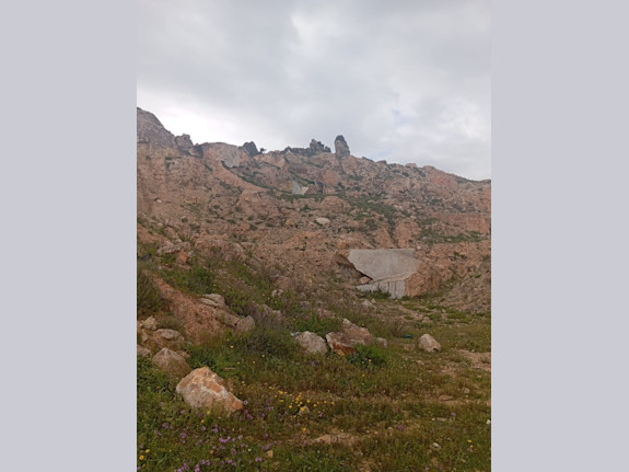 Operation of a marble and sand quarry