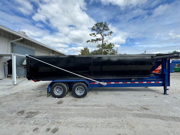 8' x 20' Gooseneck Roll Off Trailer-26K Lb Orlando