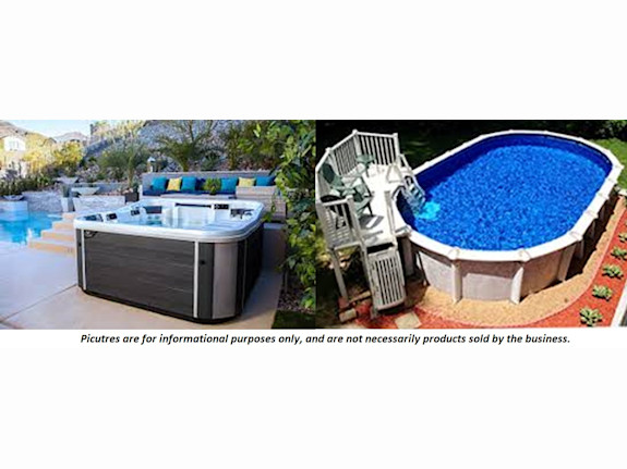 Retail Swimming Pools & Hot Tubs w/ Real Estate