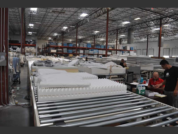 High Tech Bed Manufacturing Plant