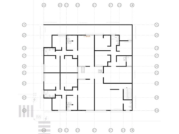 Sale of commercial building and apartments.