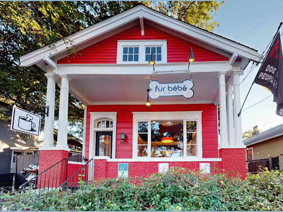 Café located on Magazine St in New Orleans, La