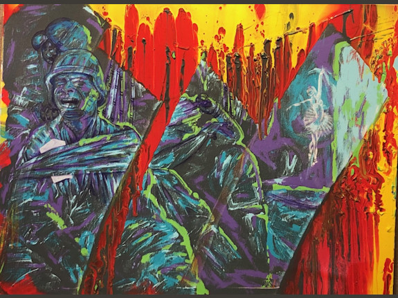 Jim Carrey Original Art /   Grace