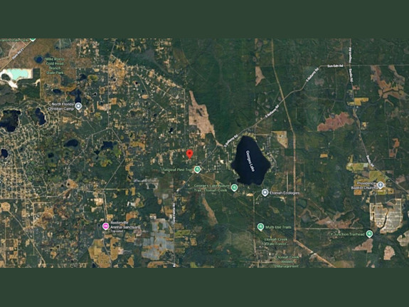 Corner Lot in Florahome Florida