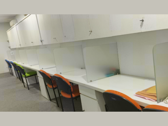 Language training institute with Test Center