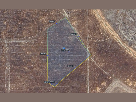 2.5 Acres Lancaster California Zoned Agriculture
