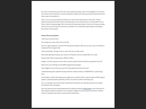 Building Blueprint for Next-gen City