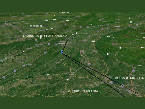 Nice Corner Lot in La Fayette Georgia