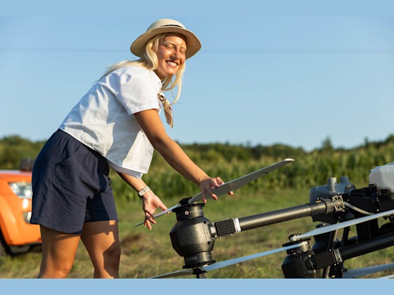 Agricultural Drone Spraying And Marketing Services