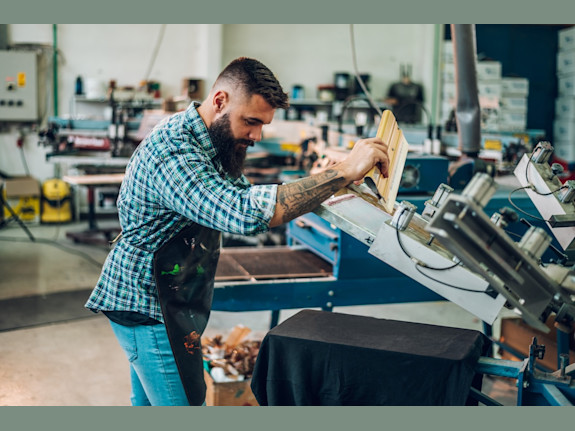 Established Commercial Screen Printing Business