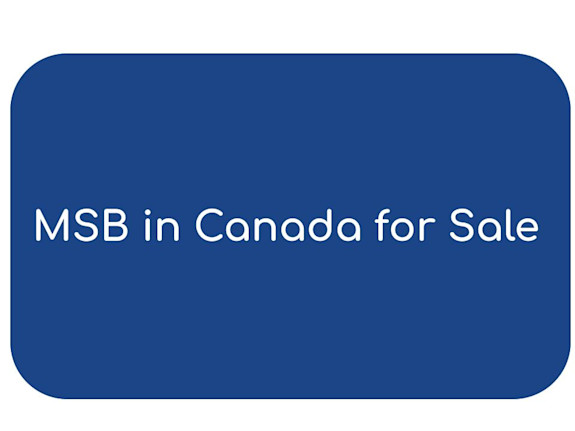 MSB in Canada for sale