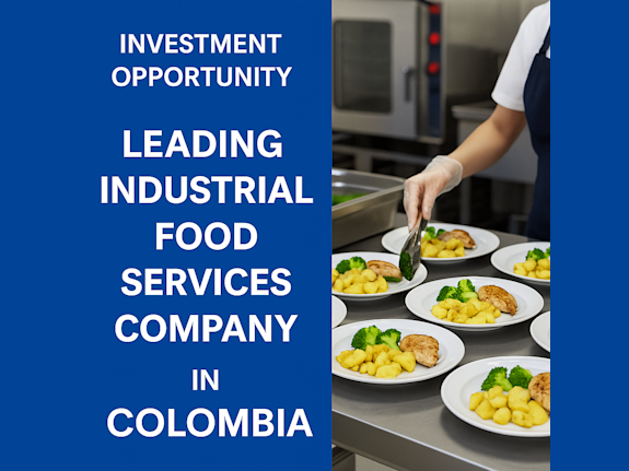 Colombian B2B Food Services Company for Sale