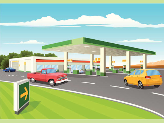 Corporate Branded Gas Station for Sublease