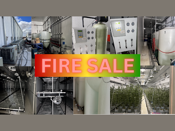 Fire Sale: $2.5M Cannabis Cult & Dist Now $600K