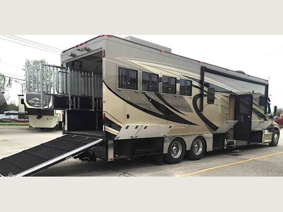 Custom Design Equestrian RV Motorcoach Builder