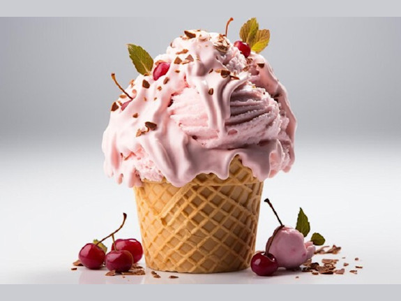 Beautiful & Simple Neighborhood Ice Cream Shop