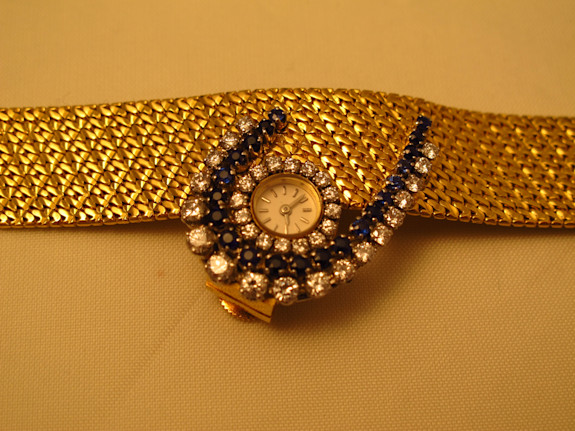 Vacheron Constantin Ladies  Watch,18KGold DiaSapph