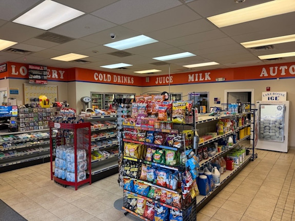 Gas Station with Coffee Shop Space