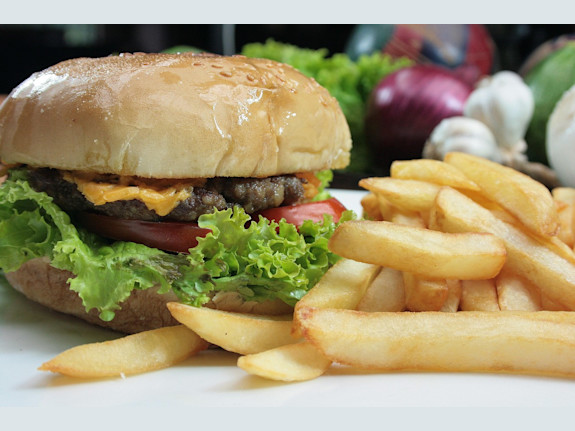 Burgers, Shakes, Old Vintage Western Vibe