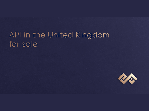 API in the United Kingdom for Sale