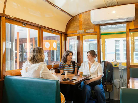 Iconic Vintage Tramcar Restaurant