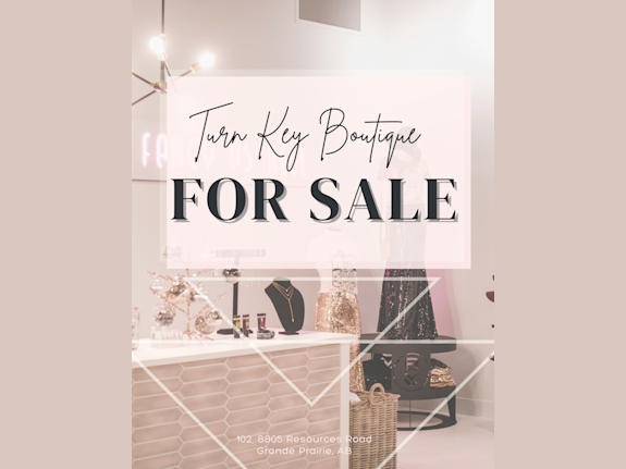 Beautiful Turn Key Boutique Opportunity