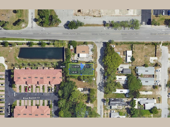 Land in New Port Richey Florida Just off US 19