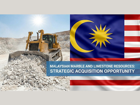Marble and Limestone Quarry in Malaysia