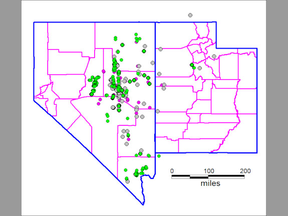 Great Basin Mineral Prospect Leads