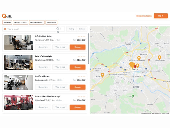 Cutting Edge Online Hair Salon Platform For Sale
