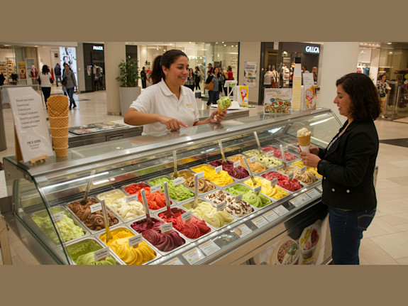 Profitable - Absentee Owner - Gelato Kiosk