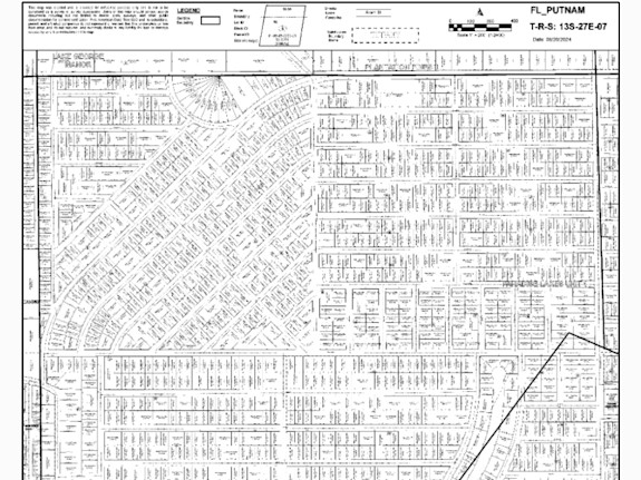 Vacant Lot Near River in Georgetown Florida