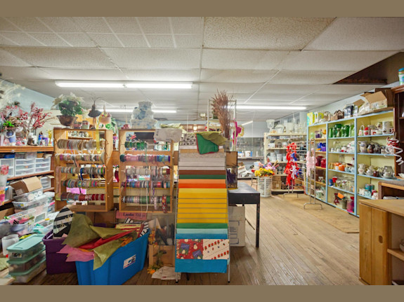 Floral and Gift Shop With Property