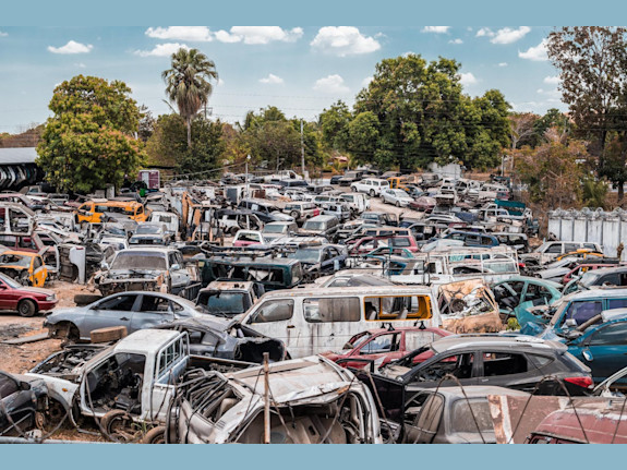 Lucrative Metal Recycling & Salvage Yard