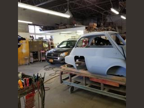 Busy Auto Repair Shop