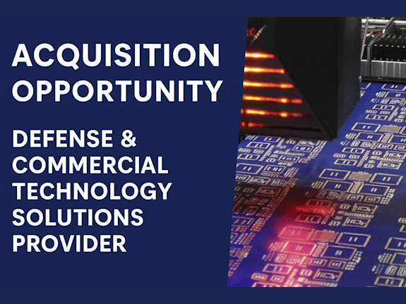 Project Cayman - Defense & Commercial Technology