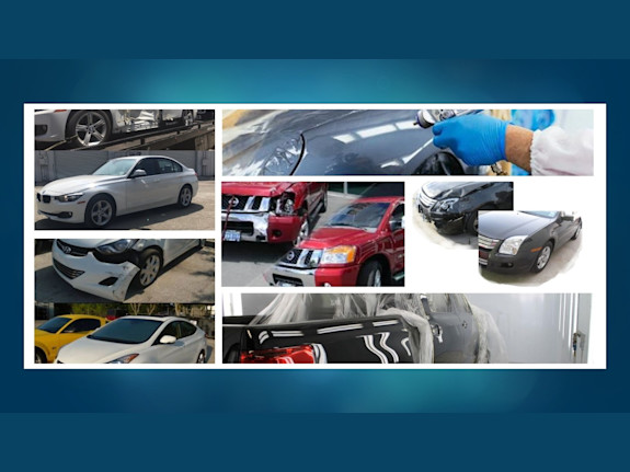 Revamped Auto Body Shop with Property