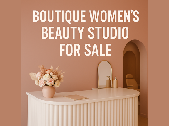 Boutique Women's Beauty Studio for Sale