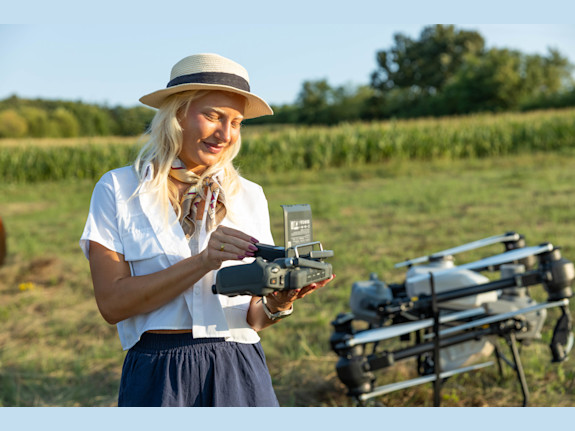 Agricultural Drone Spraying And Marketing Services