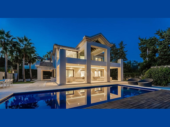 Luxury Detached 7 Bedroom Modern Villa, Marbella