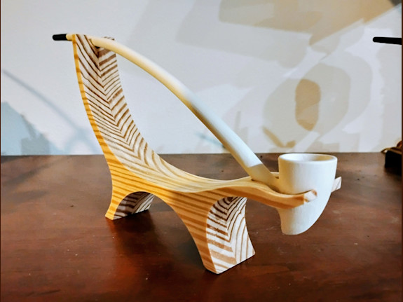 Clay Tobacco Pipes and Stands Crafting Business