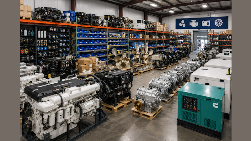 Very Profitable, Marine Parts, Engines, World-Wide