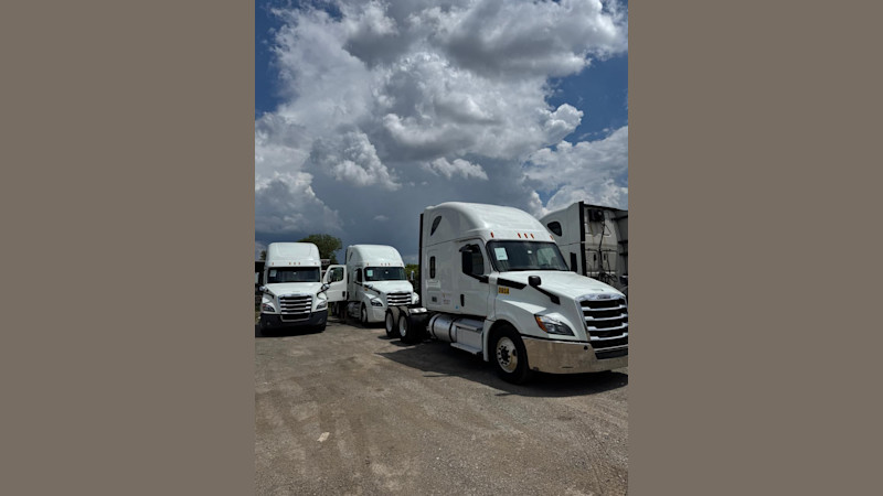 Trucking Co. | 6 Paid-Off Trucks & Drivers