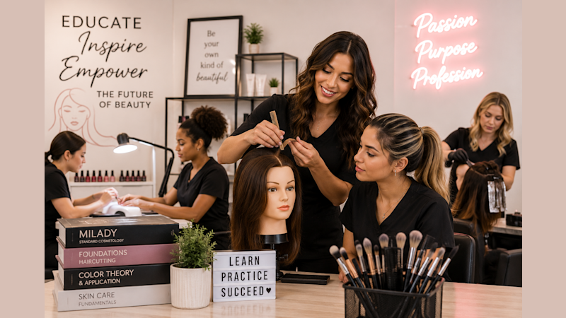 Accredited Beauty School -Texas