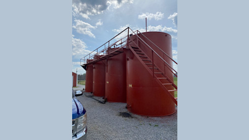 Producing Oil Well and New Development Drill