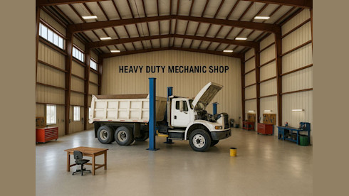 Turnkey Heavy-Duty Mechanic & Welding Shop For Sale