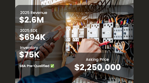 Well Established Electrical Contractor Listing located in Georgia