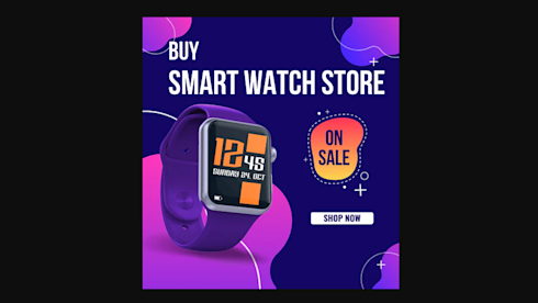 Smart Watches Ecommerce Website Business