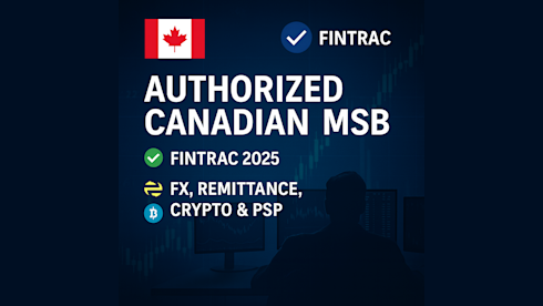 Canadian Authorized Money Services Business MSB